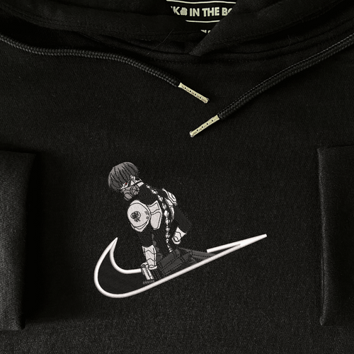 Subaru Character Embroidered Hoodie