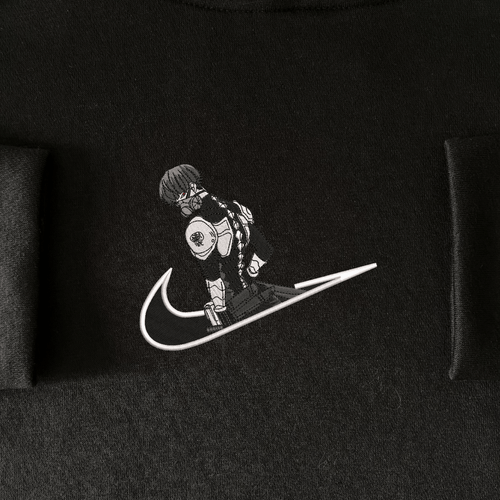 Subaru Character Embroidered Crewneck Sweatshirt