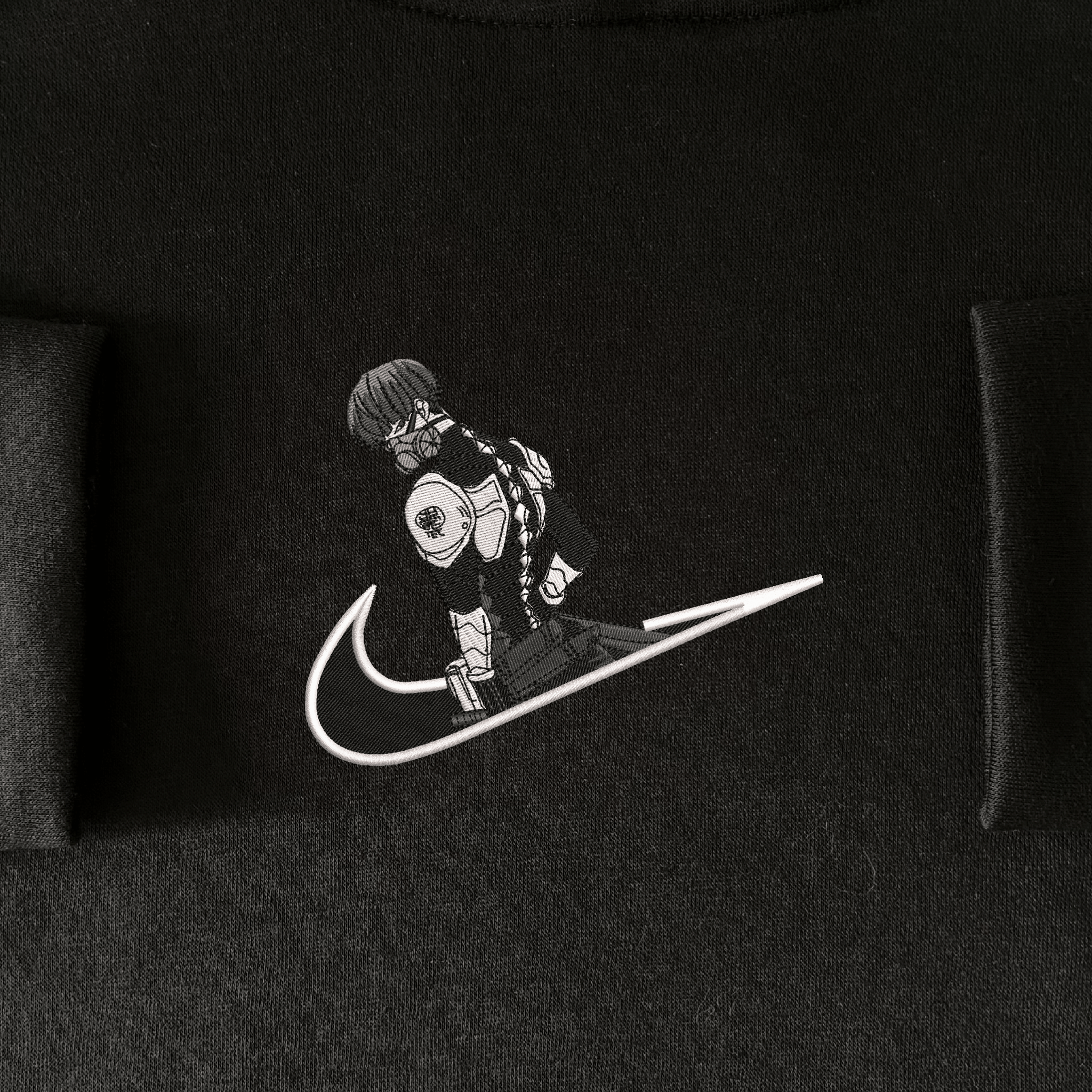 Subaru Character Embroidered Hoodie