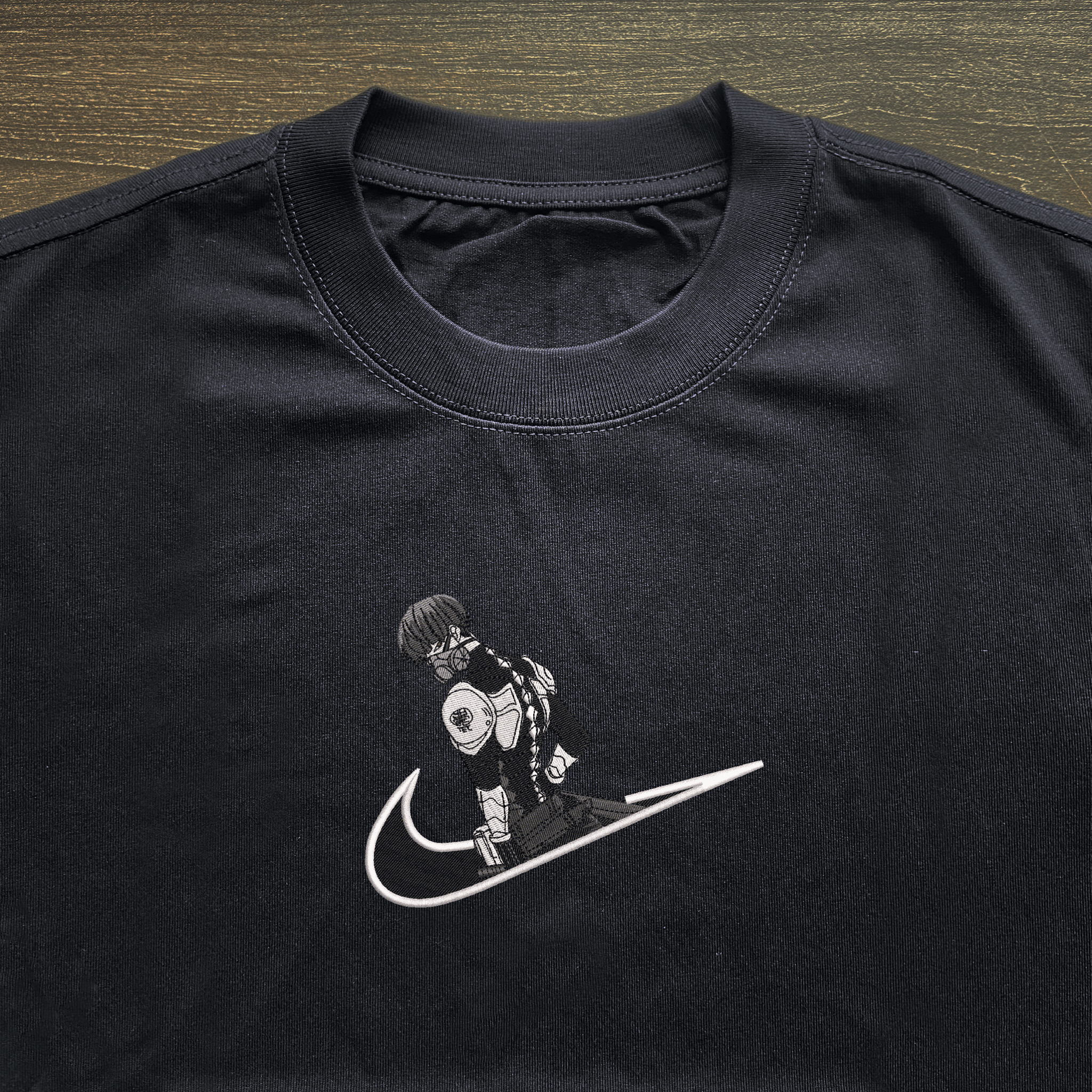 Subaru Character Embroidered T-Shirt