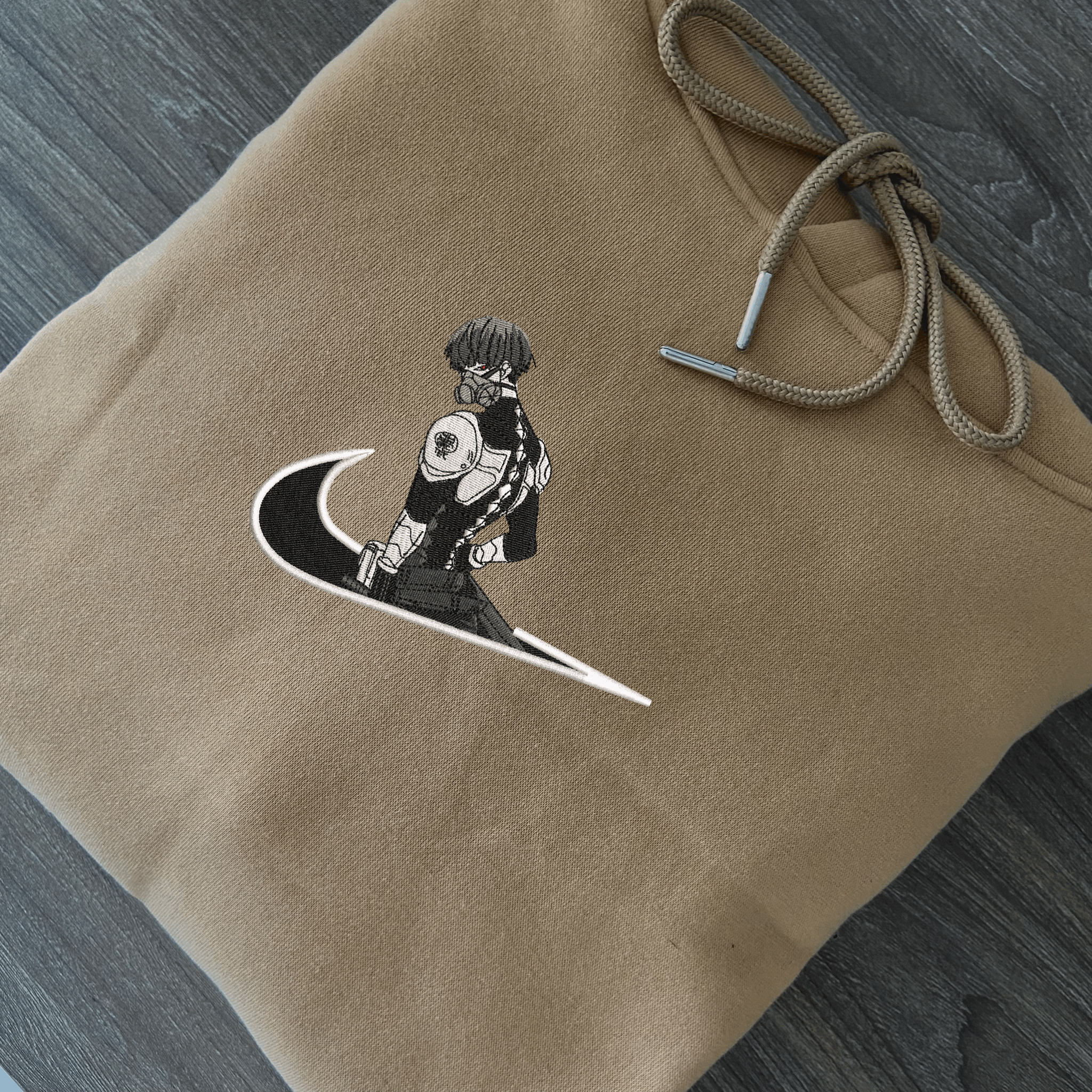 Subaru Character Embroidered Hoodie
