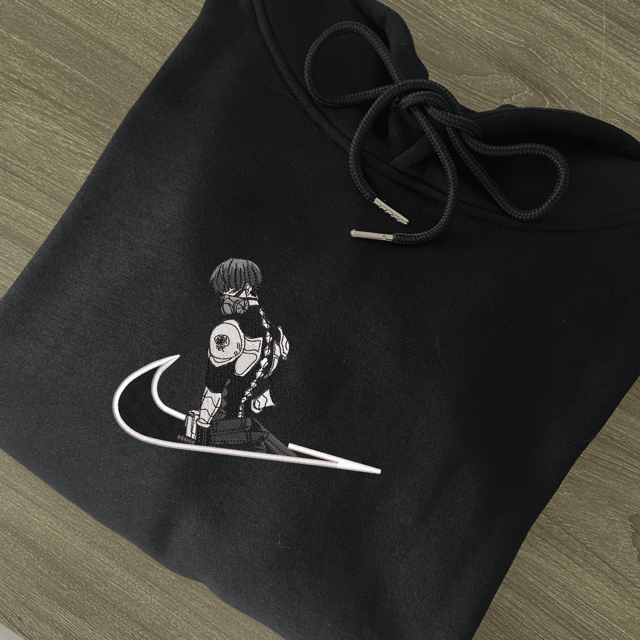 Subaru Character Embroidered Hoodie