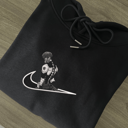 Subaru Character Embroidered Hoodie